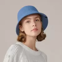 WQMD蕉下穹顶系列防晒保暖圆顶帽风靛蓝
