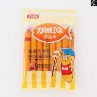 力诚袋装鳕鱼肠(原味)80g*3(1365)