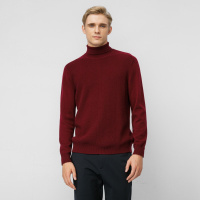 鄂尔多斯 | MEN'S 秋冬羊毛羊绒高领休闲保暖男士羊毛衫