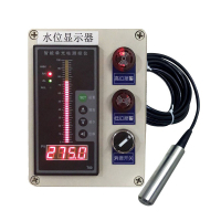 水位显示仪表 WRT-136CT/220v 成套液位仪+5米水位探头