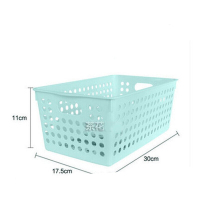 茶花2897 圆点收纳筐-M S