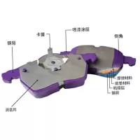 CBK 猎豹CS6 前刹车片