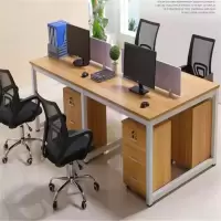 办公柜01含桌子