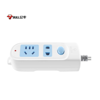 公牛(bull) GN-612 新国标插座插线板插排排插接线板拖线板 2位总控全长1.8米