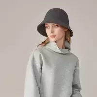 SNWQ蕉下穹顶系列防晒保暖圆顶帽芦穗灰