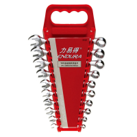 10件碳钢两用扳手