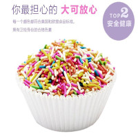 巧克力彩糖针500克彩色朱古力针烘焙甜甜圈冰淇淋装饰糖代可可脂生日蛋糕装饰糖蛋糕奶油糖针甜点装饰