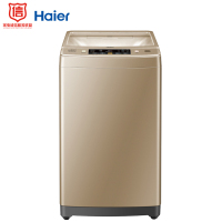 海尔(Haier)8公斤直驱变频全自动波轮洗衣机 双智能系统 特色幂动力 EB80BDF9GU1