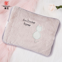 华生(Wahson)暖手宝_取暖器_热水袋_暖水袋_暖宝宝_充电防爆 加长绒毛保暖恒温 WS-01(WZ6122)背影猫