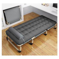 双鑫达 折叠床单人床办公室简易午休床便携户外行军床陪护午睡躺椅