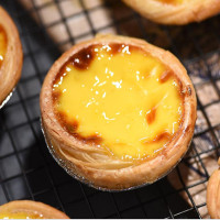 蛋挞液 400g*2(蛋挞皮烘焙食材烘焙半成品 蛋挞冷冻烘焙原料)