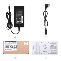 联想AOC显示器12V3A 4A 5A电源适配器3.5A通用电源线显示屏充电器圆孔