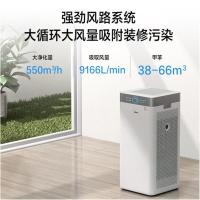美的(Midea)空气净化器 家用除甲醛除雾霾净化器除PM2.5除异味美的净化器KJ550G-JA32 单个价