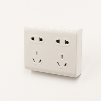 秦泰(Cqint) 明装十孔插座 墙壁插座 10个装