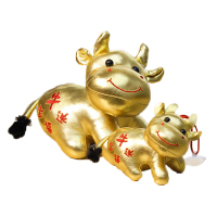 企业专享 坐姿金牛送福 (25厘米) 起订量100