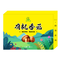 秦川印象 有机香菇 188g/盒