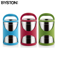 栢士德BYSTON 双层保温提篮三层 2.4L