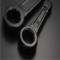 重型敲击梅花扳手 铬-钒钢制造 厚重耐用