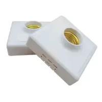 企购优品加厚电木灯口 灯头 悬吊式 E27螺口灯头 家用灯座节能E27陶瓷罗口