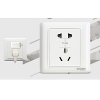 施耐德(Schneider)开关插座面板五孔