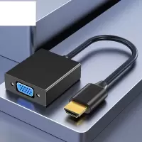 惠普(hp) 15针VGA转HDMI头 高清连接线