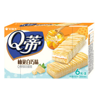 好丽友(orion)Q蒂郁白蛋糕 柚见白巧味6枚 168g/盒