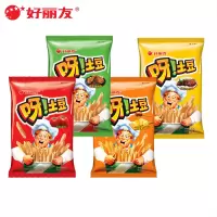 好丽友 呀土豆番茄味70g*5薯条薯片膨化食品办公室休闲零食