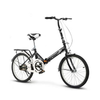 科瑞琦折叠自行车上班成年超轻便携成人16寸自行车