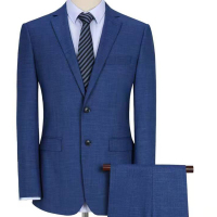 定制西服 50%羊毛50%聚酯纤维