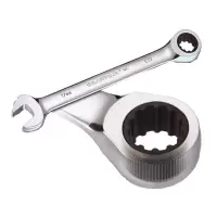 全抛光双向棘轮两用扳手24mm