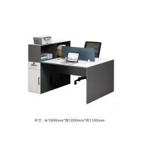 办公家具 简约现代隔断工位电脑桌卡座 两人位办公桌