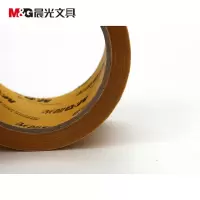 晨光 AJD97344米黄色封箱胶带 黄胶带 6卷