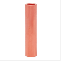 国标电缆线中间接头电缆对接管 接线铜管直接管通孔管紫铜管 GT紫铜直通管 GT/70mm²(10只)