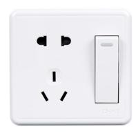 正泰(CHNT) 明装开关插座 一开五孔单控 5个