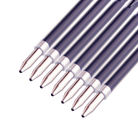 得力(deli)按动式圆珠笔/原子笔 办公文具圆珠笔 按动圆珠笔芯 蓝色 100支装 6959