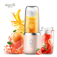 德尔玛(Deerma)榨汁机原汁机果汁机无线便携榨汁杯婴儿辅食机nu05