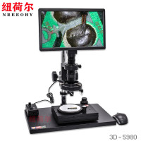 纽荷尔 三维视频显微镜专业电子视频工业显微镜光学显微镜品质控制质检PCB线路板焊锡 3D-5980