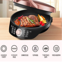 美的(Midea)WJH3002 电饼铛 家用双面加热电饼档旋控式加深加大烤盘早餐机煎烤机烙饼锅 火力可调