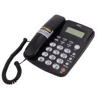 得力 780电话机 黑色