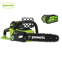 格力博(greenworks)CSF401电链锯40V大功率木工电锯伐木锯充电便携式手持锂电锯