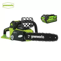 格力博(greenworks)CSF401电链锯40V大功率木工电锯伐木锯充电便携式手持锂电锯