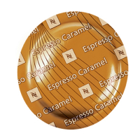 浓遇咖啡Nespresso咖啡胶囊 焦糖风味浓缩咖啡胶囊 50颗胶囊盒装