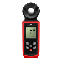 TASI TA8123 数字照度计 亮度检测仪 测光仪高精度 光照度测试仪 光度计 流明测光表一体式(20万LUX)红色