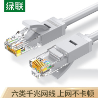 绿联(Ugreen) NW102-六类网线 灰白色1米