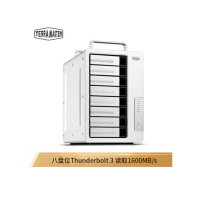 铁威马D8 Thunderbolt 3 磁盘阵列 希捷企业级10T*8