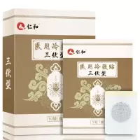 仁和医用冷敷贴 三伏型10袋/盒