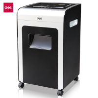 得力 9917办公碎纸机电动大功率超静音粉碎机 条状多功能净化碎纸机 单次可碎16张纸 31L碎纸机