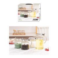 乐唯诗 LX/L4乐喜油壶调味四件套 颜色随机