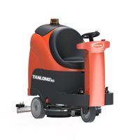 坦龙（Tanlong）T8驾驶式洗地机工厂物业小区用电瓶式洗地车驾驶室全自动洗地车
