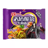 统一老坛酸菜牛肉面(袋装)121g